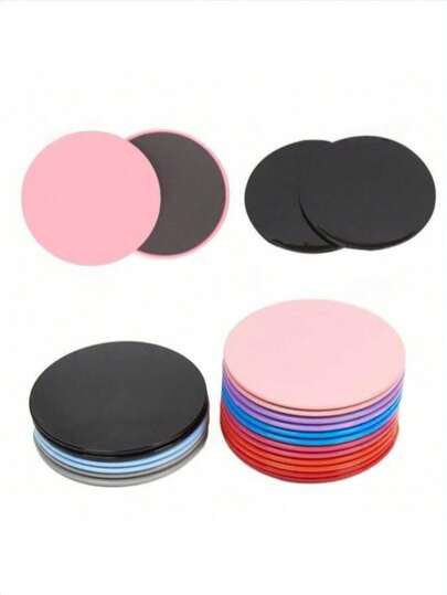 1. 滑板，健身滑冰器材，双面滑板，适合运动健身训练，便携式芭蕾旋转板，多色EVA防滑材质，家用地板训练器材，训练工具，增强腹部力量，燃烧腿部脂肪，改善平衡能力，背部和臀部锻炼滑板，适用于健身房、瑜伽、普拉提、舞蹈等运动。