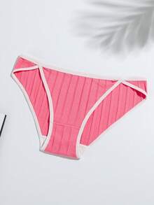 8pcs Women's Minimalist Cotton Breathable Underwear - Multicolor - View 10