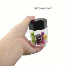 1 Set - Magic Dice - Magic Trick Props From Large To Small - Stage Magic Toy - Magic Toy - Birthday Gift - Christmas Gift - Small Gift - Toy - Random Dice Color - Christmas - Multicolor - View 5