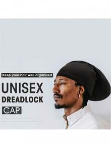 Braided Cap, Made Of High-Quality Silky Stretchy Fabric, Lightweight And Elastic, Wide Design Fully Covers, Protects Hair, Suitable For Active Lifestyle, Prevents Hair Breakage, Double Opening Men's Hair Cap / Double Opening / Single Opening Sleep Cap / Wig - Multicolor - View 8