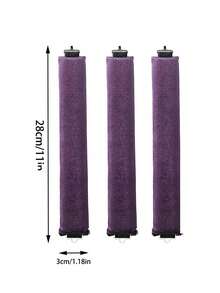 3件套免加热卷发器，便捷卷发工具，睡眠发型设计工具，女士泡沫卷发器 - 彩色 - 查看 9