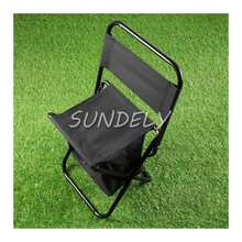 AU BLACK TACKLE BOX BAG CAMPING STOOL SEAT BOX RUCKSACK FISHING TACKLE SEAT BAG - Multicolor - View 2