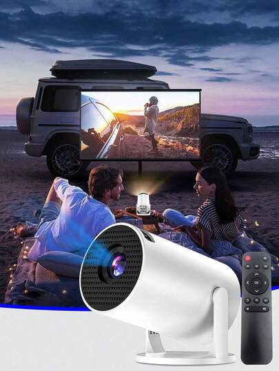 HY300mini Wireless Projector, 1080P HD Home Theater Projector, Outdoor Video Home Cinema Projector