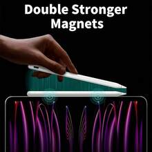 Apple Pencil Compatible With 10th And 9th Generation | 2X Faster Charging, Compatible With 6th-11th Gen (2018-2025), Pro 12.9/11/13 Inch/M4, Air 3/4/5/M2/M3, Mini 5/6, Apple Pencil 2nd Gen, Upgraded Stylus Pen Compatible With 9th And 10th Gen, Fast Charge Pencil, Compatible With Pro 11/12.9 Inch (3rd/4th/5th Gen) - Multicolor - View 4