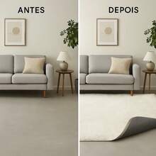 Soft Shaggy Rug For Bedroom Or Living Room, 1.40m X 2.00m - White - View 7
