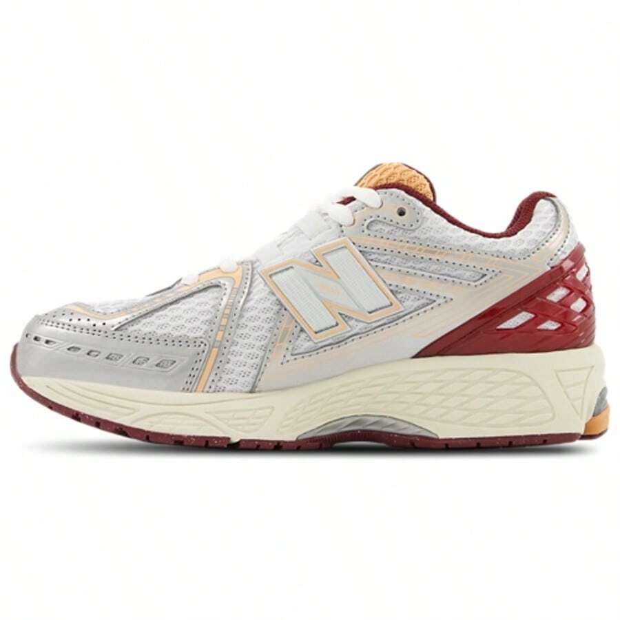 New Balance 1906R Kid ' Women's Silver Metallic Black' Low Top Lifestyle Shoes GC1906ER | Modern Street Style, Comfortable All-Day - 紅白色 - 查看 1