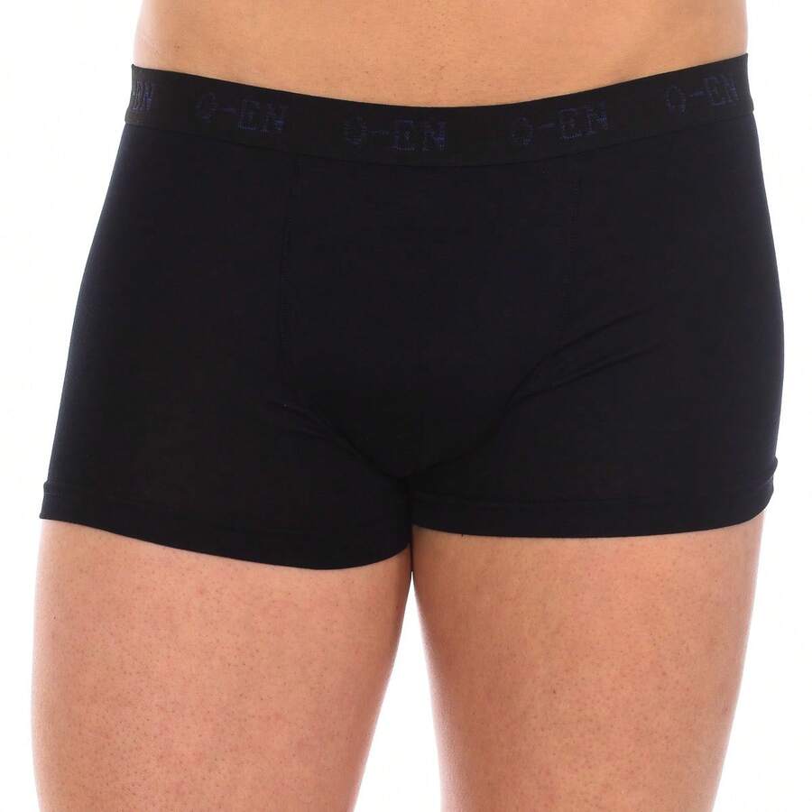 Q-EN Boxer Hombre Bambú Elástico Transpirable Q500 - Entrega 24/48 horas en Peninsula y Baleares - Negro - Ver 1