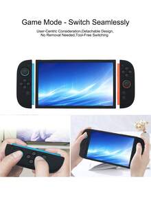 2 (2025) Accessories Set: 2pcs Left & Right Detachable Grip Covers, 1pc Console Protective Case, 6pcs Joystick Cap Covers, Anti-Pressure, Anti-Fall, Anti-Scratch, Enhance Gaming Experience - View 5
