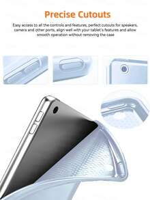 KOOLIFE 1 件装蓝色平板电脑保护套，兼容 Air 11/13 M3 2025、Mini7 A17、Pro 11/13 M2 M4 2024、第七代/第八代/第九代 10.2 英寸、第十代 10.9 英寸、Air 4/Air 5、Pro 11 第二代/第三代/第四代、Pro 12.9 第四代/第五代/第六代 - 淺藍色 - 查看 7