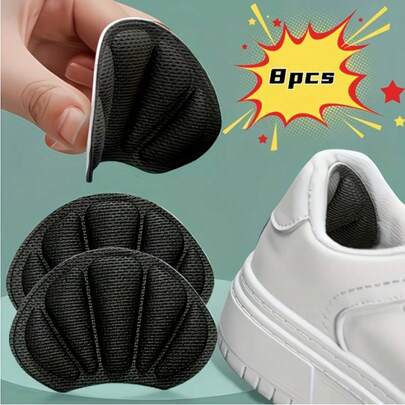 4 Heel Stickers, Available In Four Colors, Self-Adhesive Anti-Slip Protective Pads, Improve Shoe Comfort, Prevent Rubbing And Slippers, Suitable For Casual Shoes, Sports Shoes And White Shoes,Shoe Rack,Storage Saver,Outdoor,Garden,Travel Essential,Portable,Beach Essential,Graduation Season,Commencement,Graduation Ceremony,Graduation Gift,Graduation Present,Graduation Gift,Graduation Present,Congrats Grad,Congratulations Graduate,Valedictorian,Finish School,Graduation Party