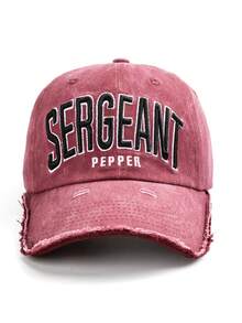 1pc Letter Slogan Street Style Embroidery Print UV Protection Sports Baseball Cap, Unisex Casual Everyday Wear - B - View 18