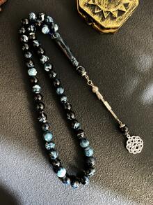 1串45颗10毫米中东念珠，开斋节、宰牲节礼物 - 彩色 - 查看 6