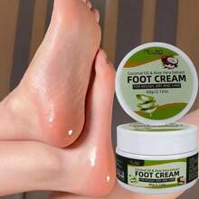 MELAO椰子油芦荟足霜 60克/2.12盎司，深层滋养并修复干裂的脚后跟，蕴含天然椰子油和芦荟提取物，滋润干燥的足部肌肤。 - fresh - 查看 5