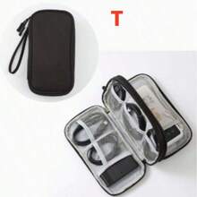 1 Hộp đựng trang sức nhiều lớp, túi đựng phụ kiện kỹ thuật số du lịch, hộp đựng sạc dự phòng, tai nghe, máy ảnh, cáp dữ liệu, túi đựng điện thoại di động, máy tính xách tay đa chức năng có ngăn, hộp đựng mỹ phẩm dung lượng lớn, thích hợp đựng cáp dữ liệu, túi đựng phụ kiện điện tử kỹ thuật số du lịch, túi xách tay đựng sạc USB, hộp đựng đồ quý giá - màu đen - Xem 9