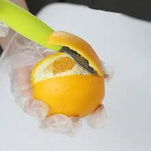 Kitchen Lemon Peeler With Soft Handle, Lemon Zester, Fruit Juicer, Cheese Grater, Lemon Zester, Citrus Juicer, Lemon Peeler And Zester, Kitchen Tools, Kitchen Accessories, Bar Supplies - Multicolor - View 3