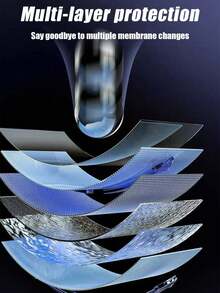 4pcs Matte Tempered Glass Screen Protector, Anti-Spy, Anti-Scratch, Anti-Fingerprint, Smooth Touch, Gaming Essential, Micro-Frosted Surface Maintains Image Quality, Waterproof, Privacy Protection, , Compatible With IPhone X/XR/11/12/13/14/15/16/17/17 Plus/17 Pro/17 Pro Max - Black - View 6