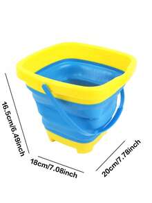 13pcs/7pcs Beach Toy Set, Children Sand Box Toys Including Whale, Starfish, Shell Models, Beach Tool Set, Bucket With Net Bag, Shovel And Rake, Suitable For Boys And Girls Over 18 Months. Small Size Suitable For Backyard Party, Summer Travel, Beach - Multicolor - View 7