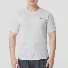 Under Armour Tech Vent Jcqrd SST Short-Sleeved Crew Neck Men's Casual Commuter Shirt 1390047-023 - Grey - View 8