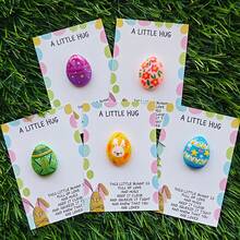 可爱复活节彩蛋树脂节日礼品套装，复活节礼物，复活节派对礼物，送给老师、朋友和家人的礼物 - 查看 5