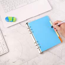 5PCS A5/A6 Binder Dividers Vertical Tabs Page For 6-Holes Ring Binders Notebooks Travel Diary Journal Personal Planner - Sets - View 3