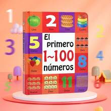 TEENYBABY 《百种动物:蒙特梭利西班牙语认知书》,帮助孩子探索色彩丰富的奇妙动物世界。书中配有大量精美的动物图片,便于观察和讨论,并附有100种动物名称,帮助孩子阅读和学习,提升动物识别能力和词汇量。复活节礼物,生日礼物。 - 藍色 - 查看 13