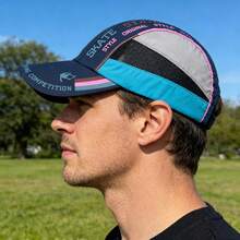 1顶字母印花超薄速干帽，适合春夏季节、马拉松、防晒棒球帽 - A - 查看 1