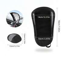 1 pieza Parasol para teléfono montado en el coche, parasol vertical para tablero de instrumentos, cubierta anti-calor para teléfono, parasol para soporte de teléfono - Parasol para teléfono - Ver 10