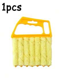 2pcs/Set Handheld Blind/Car Window Cleaner, Vent Cleaner, Curtain Duster With Removable Microfiber Cover For Convenient Cleaning, Air Conditioner, Car Vent, Fan Slot Cleaner, Home, School, Hotel, Christmas Cleaning Tool (2pcs/1pc Available) - C - View 15