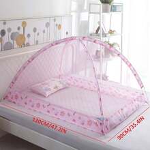 Foldable Baby Mosquito Net, Portable Mosquito Net, Anti-Bite - Pink - View 6