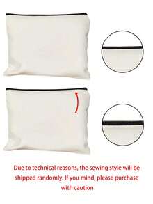 定制海岸风化妆包 - 可个性化定制“海岸最后的祝酒”图案，可重复使用，饰有眼镜和贝壳图案，轻便，手工绘制风格，轻巧便携，化妆品和洗漱用品收纳包 - 彩色 - 查看 10