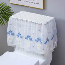 通用马桶水箱盖，浴室装饰水箱盖 - 彩色 - 查看 2