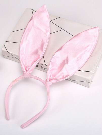 1pc Sexy Bunny Ear Headband, Suitable For Party, Festival, Dance Performance, Daily Use