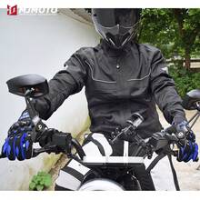 MJMOTO 夏季透气全指摩托车手套 防滑耐磨越野赛车手套 触屏摩托车手套 - A - 查看 4