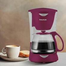 Cafetera Taurus C6T 6 Tazas Guinda - Rojo - Ver 4