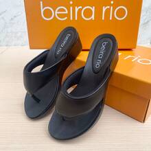 Beira Rio Women's High Heel Sandal - Black - View 3