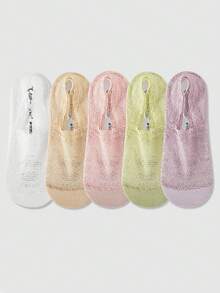 Women Invisible Socks - Multicolor - View 8