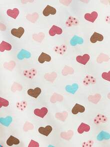 1pc Heart Print Pet Vest, Summer Breathable Tank Top For Small Dogs & Cats, Anti-Shedding Apparel - Multicolor - View 6