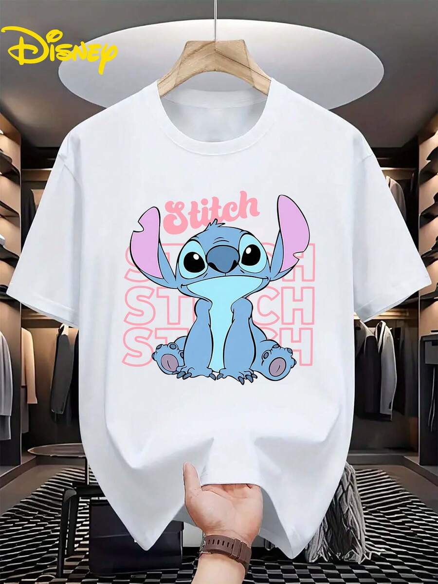 Authorized By Disney, Disney Toy Story Woody T-Shirt Is Full Of American Retro Prints, Suitable For Everyday Street Wear, Necessary In Summer, And A Gift For Disney Lovers. - White - View 1