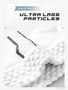 2/5 Pairs Women's Black & White Combination Socks, Shock-Absorbing Massage Terry Fabric, High Elastic Waistband, Non-Slip, Breathable Knit Material, Suitable For All Seasons, Unisex Basic, Fashionable Sports Style, Suitable For Sports, Basketball Training, Indoor Wear, Holiday Gift - Multicolor - View 4