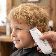 Kemei 1pc Mini Rechargeable Electric Baby Hair Clipper, Children Hair Trimmer, Wireless Men Shaver, Beard/Hair Trimmer (KM-1319) - White - View 11