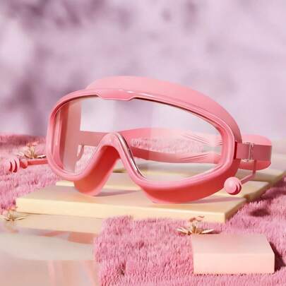 Adult Swimming Goggles, Ultra-Clear Anti-Fog Anti-UV, Suitable For Various Swimming Activities