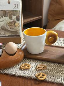 Donut Handle Cute Cartoon Ceramic Mug, Creative New Year Gift For Women, Single Cup Gift - Donut Cups - View 3