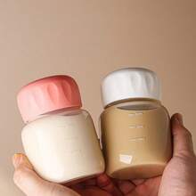 1pc 300ml Glass Water Cup, Portable Summer Tumbler - Multicolor - View 3