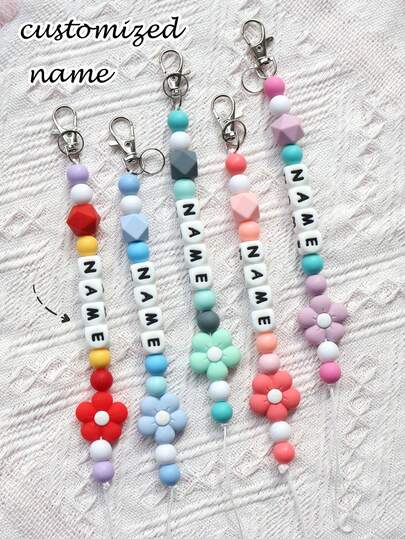 1 pieza Clip anti-caída personalizado con diseño de nombre/animal lindo, con broche a prueba de óxido, clip antideslizante y amigable con la tela, cadena universal anti-pérdida, esencial para salir, regalo perfecto, necesario para el hogar y los viajes, diseño anti-pérdida, regalo de Navidad