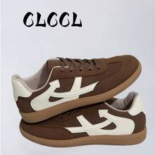 Women's 2026 New Flat Casual Outdoor Fashion Sneakers - Brown - View 2