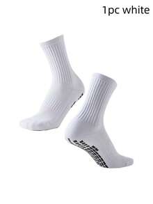 (1/3/5/6) Đôi tất bóng đá chống trượt unisex có chấm bám, đế bông dày dặn, thích hợp cho chạy bộ, bóng đá, bóng rổ, thể dục. - Nhiều màu - Xem 16