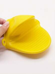 1 Pair Of Silicone Anti-Scalding Gloves - Non-Slip Grip Kitchen Utensils, With Hanging Loop Design, Durable And Tear-Resistant, Essential Kitchen Additions, Suitable For, Placemats, Coasters, Coffee Mats, 11 Kinds Of Essential Holiday Supplies - View 3