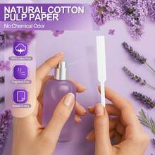 Perfume Tester Strips 150 Pieces Multi-Use Fragrance Testing Blotter Paper For Cologne Essential Oils And Aromatherapy Blends - 1 - Xem 4