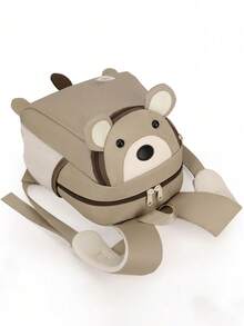 Preppy Style Backpack, New Lightweight And Comfortable, Large Capacity Fashionable Cute Bear Backpack, Cute Backpack Suitable For Daily Use And Students, Minimalist Versatil - Backpack - View 5