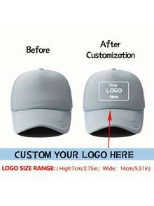 Mũ lưỡi trai lưới in chữ/logo tùy chỉnh, có thể điều chỉnh, thoáng khí, thích hợp làm quà tặng Ngày của Cha, quà tặng cho nữ, quà tặng lý tưởng cho nam, quà tặng cho bạn gái, gia đình, bạn bè, kỷ niệm, quà tặng cá nhân hóa cho nam/nữ. - Nhiều màu - Xem 7